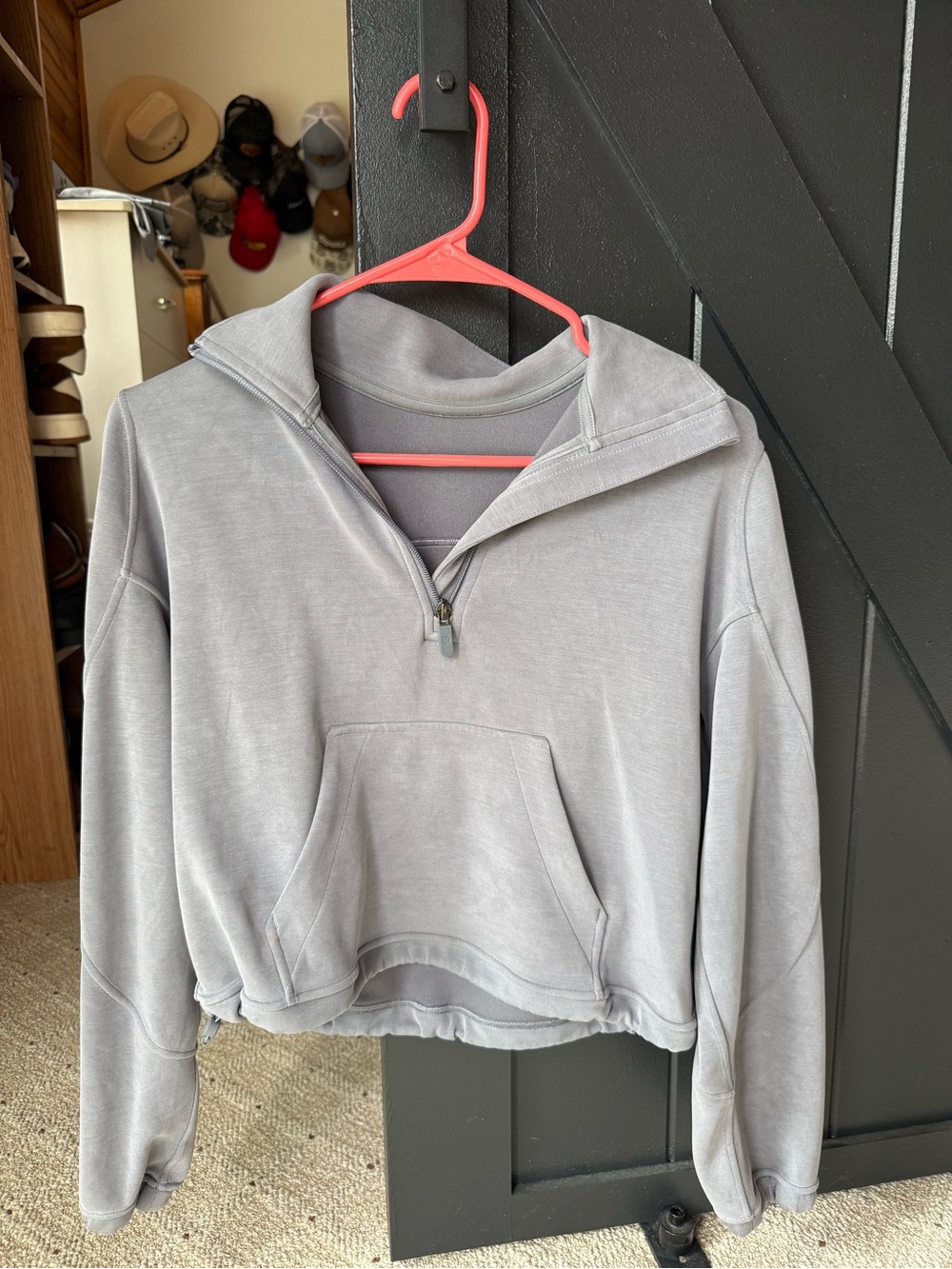 lululemon athletica Brushed Softstream Half Zip
